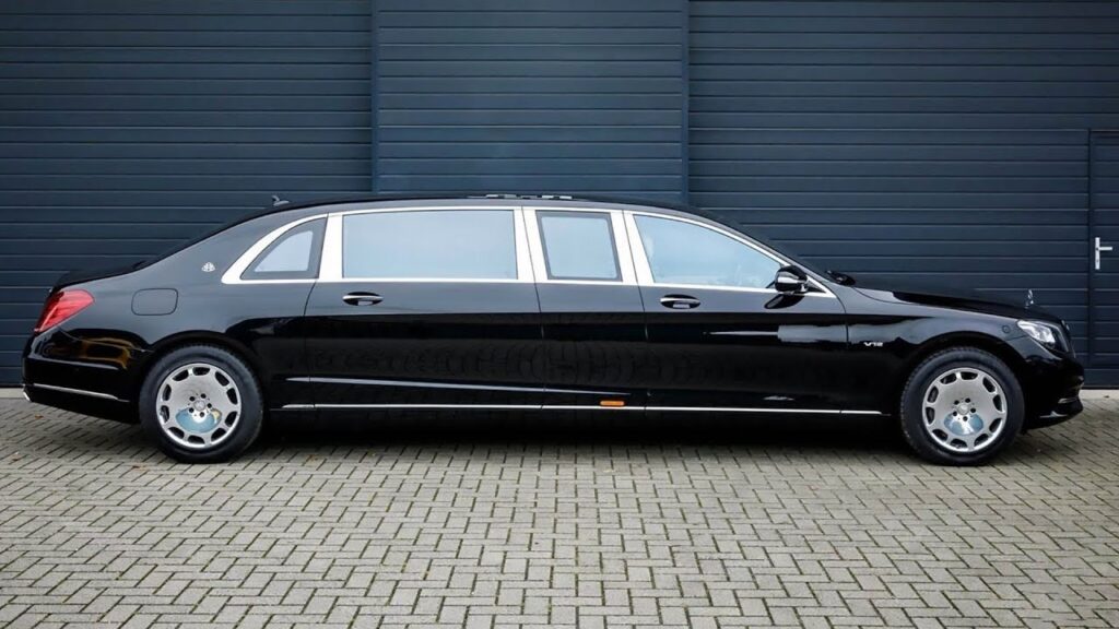 Mercedes-Benz S600 Pullman Guard Sambut Presiden Jerman, Benteng Berjalan di Jakarta
