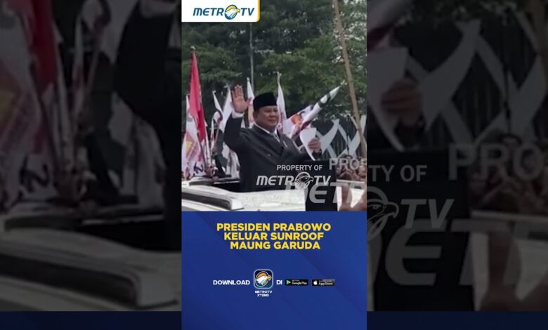 Sunroof Maung Baru Dipasang Menjelang Pelantikan, Prabowo Bisa Sapa Warga Langsung