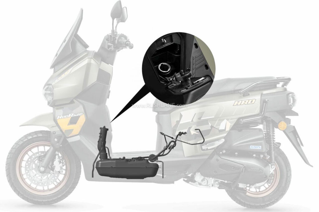Dek Rata dan Fitur Canggih HooRide 125, Skutik Honda Ini Seolah Menantang ADV 160