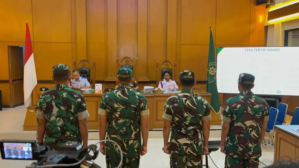 Empat Personel BAIS TNI Ajukan Banding, Vonis Penyiraman Air Keras ke Andrie Yunus Belum Inkrah