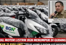 Motor Listrik BGN Dibayar Penuh Saat Masih Dirakit, Kejagung Temukan Spek Tak Sesuai