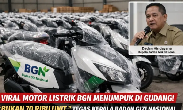 Motor Listrik BGN Dibayar Penuh Saat Masih Dirakit, Kejagung Temukan Spek Tak Sesuai