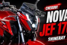 Shineray JEF 170 Naik Kelas, Mesin 169,3 cc dan Fitur Harian Makin Lengkap