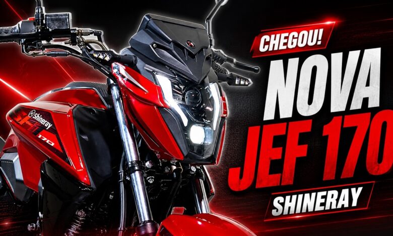 Shineray JEF 170 Naik Kelas, Mesin 169,3 cc dan Fitur Harian Makin Lengkap
