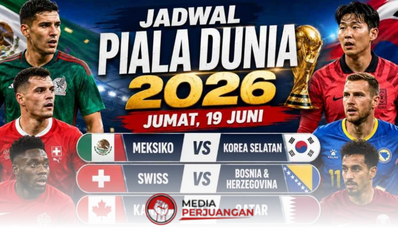 Meksiko dan Kanada Hadapi Laga Penentu, Tiket 32 Besar Mulai Diperebutkan