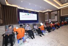 Donor Darah Polda Jatim Jelang Bhayangkara ke-80, Stok Darah PMI Ikut Terjaga