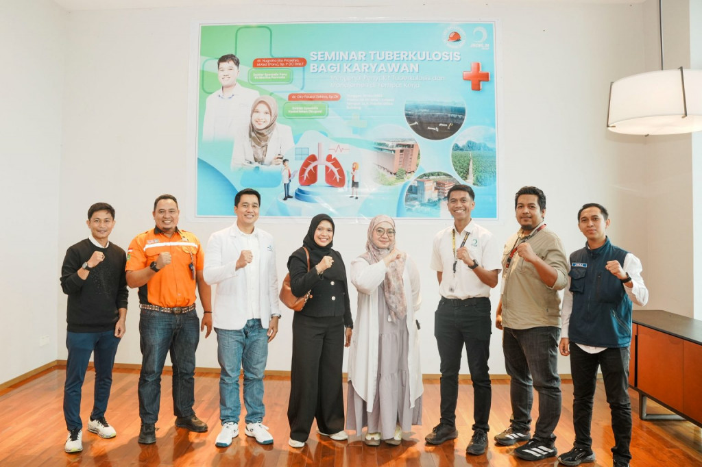 Ancaman TB di Tempat Kerja Makin Diseriusi Jhonlin Group, Karyawan Dibekali Edukasi