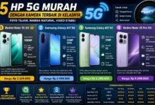 5 HP 5G Murah dengan Kamera Tajam, Pilihannya Ternyata Tidak Main-Main