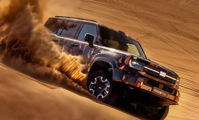 1.113 Hp, Geely Galaxy Cruiser 700 Siap Menantang Defender di Medan Lumpur