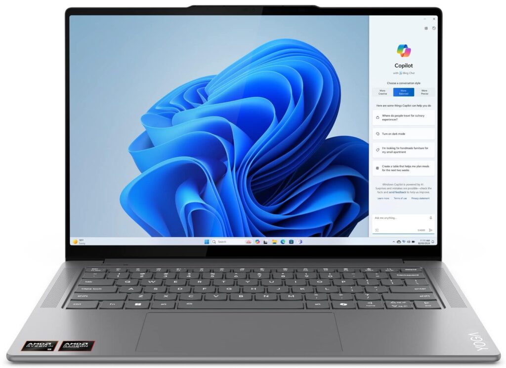 Yoga Pro 7 Baru Lenovo Bawa OLED 1.100 Nit dan VRAM Hingga 96 GB