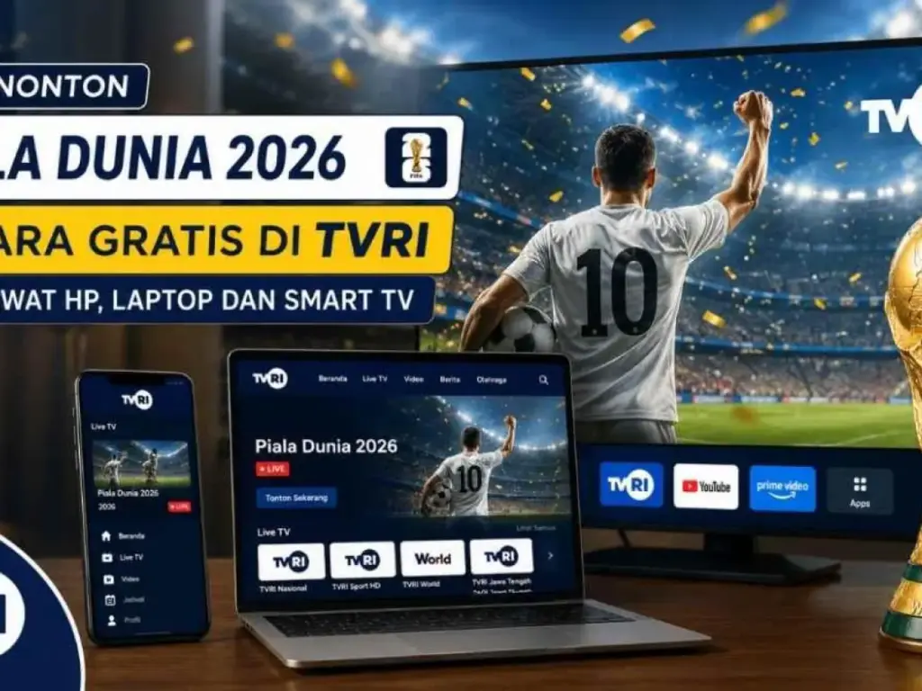 TVRI Pegang Hak Siar Piala Dunia 2026, Penonton Indonesia Tak Perlu Lagi Cari Link Ilegal