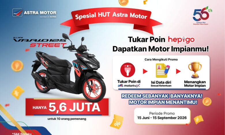 Subsidi Honda hingga Rp5,6 Juta Dari Astra Motor Jateng, Kuota Terbatas untuk Konsumen Setia