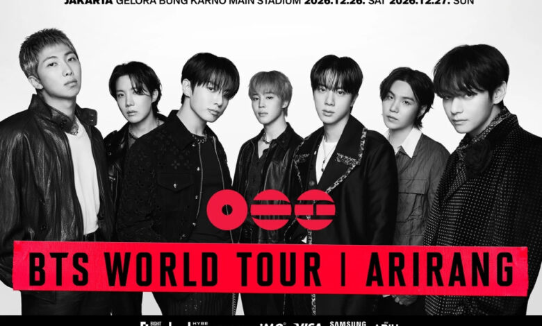 Jakarta Kebagian 3 Hari Konser BTS, Ini Jadwal Lengkap yang Perlu Disimak