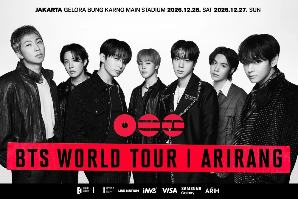 Jakarta Kebagian 3 Hari Konser BTS, Ini Jadwal Lengkap yang Perlu Disimak