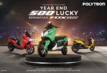 Polytron Fox 500 Tembus 130 Km/Jam, Skutik Listrik Premium yang Serius