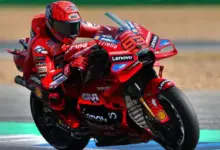 Marquez Tetap Tercepat di Brno Meski Sempat Jatuh, Quartararo Mengintai Ketat
