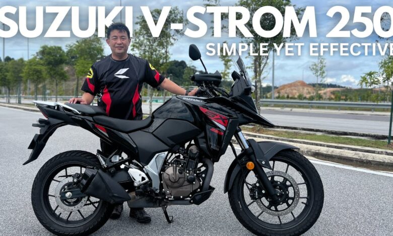 V Strom 250 SX Tampil Kuat untuk Harian dan Touring, Tapi Getarannya Tak Bisa Diabaikan