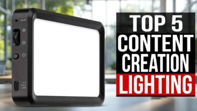 Lampu LED Mini Ini Menjaga Wajah Tetap Terang Saat Rapat Online