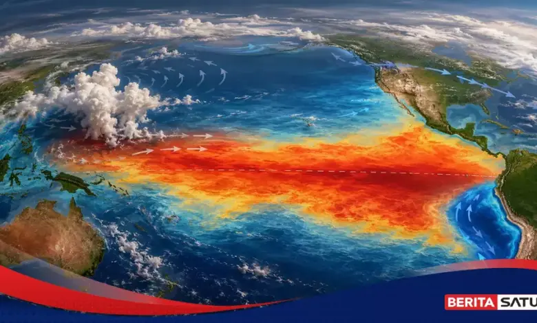 El Nino Kuat Terancam Bertahan Sampai 2027, Dunia Bersiap Hadapi Cuaca Ekstrem
