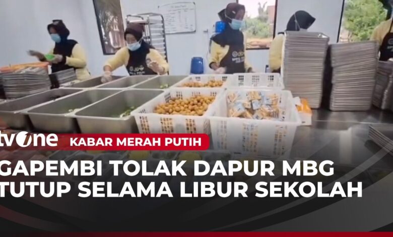 Investasi Dapur MBG Terancam, Gapembi Minta Moratorium Dicabut