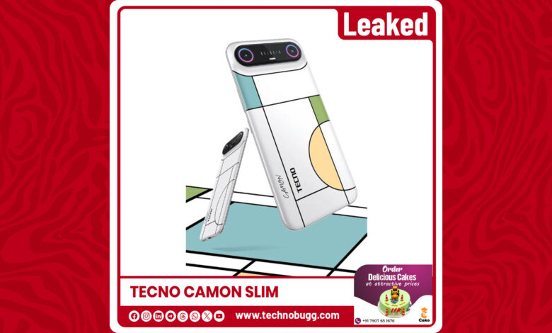 TECNO Camon Slim Tampil Makin Futuristik, Baterai 7.000mAh Diselipkan ke Tubuh 6,39 Mm