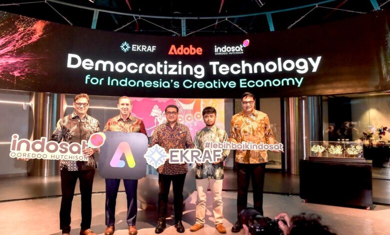 AI Dijadikan Alat Kerja Nyata, Indosat, Adobe, dan Kemenekraf Buka Jalan Baru untuk Kreator Muda