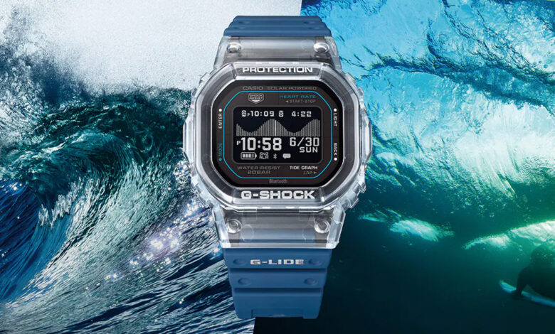 G-Shock GBX-H5600 Bawa Detak Jantung dan Waktu Surfing Terbaik ke Pergelangan Tangan