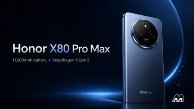 Baterai 11.000 mAh dan Desain Kulit Dua Warna Honor X80 Pro Max Langsung Menyita Perhatian