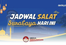 Jadwal Sholat Jawa Timur 20 Juni 2026 Dirilis, Waktu Imsakiah Tiap Kota Berbeda Tipis