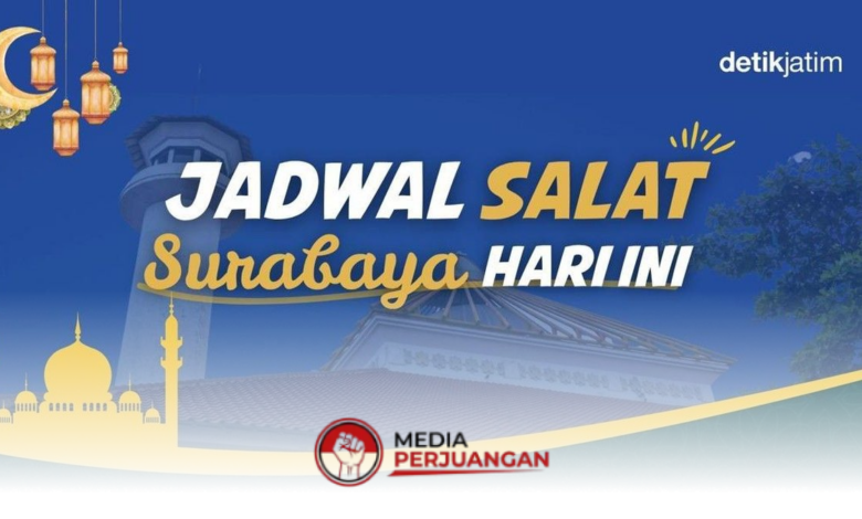 Jadwal Sholat Jawa Timur 20 Juni 2026 Dirilis, Waktu Imsakiah Tiap Kota Berbeda Tipis