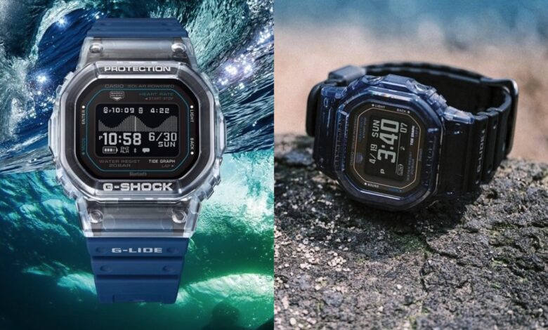Casio G-Lide GBX-H5600 Kini Lebih Serius, Jam Surf Ini Bisa Pantau Detak Jantung