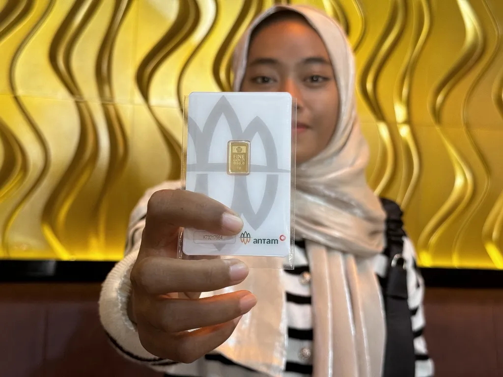 Buyback Emas Antam Masih Rp2,477 Juta, Harga Jual di Pegadaian Turun Rp5.000