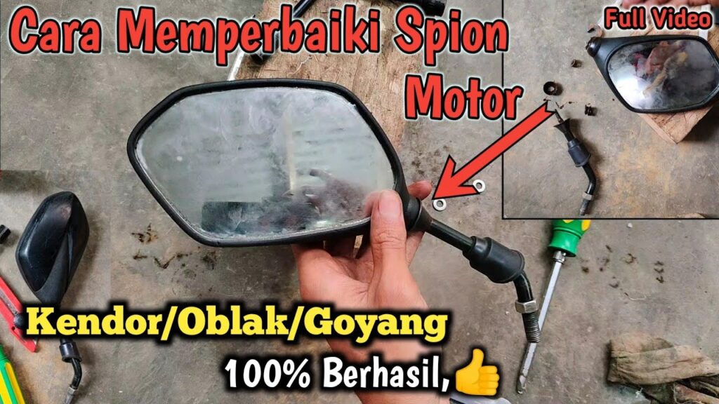 Spion Motor Kendur Bisa Bahayakan Pandangan, Ini Cara Mengatasinya dengan Tepat