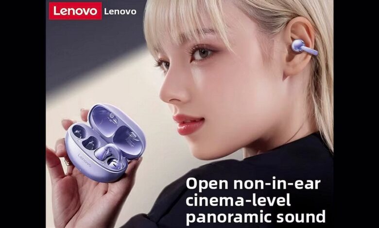 Lenovo TA410 Hadir dengan Baterai 48 Jam, Earbuds Open-Back Murah yang Sulit Diabaikan
