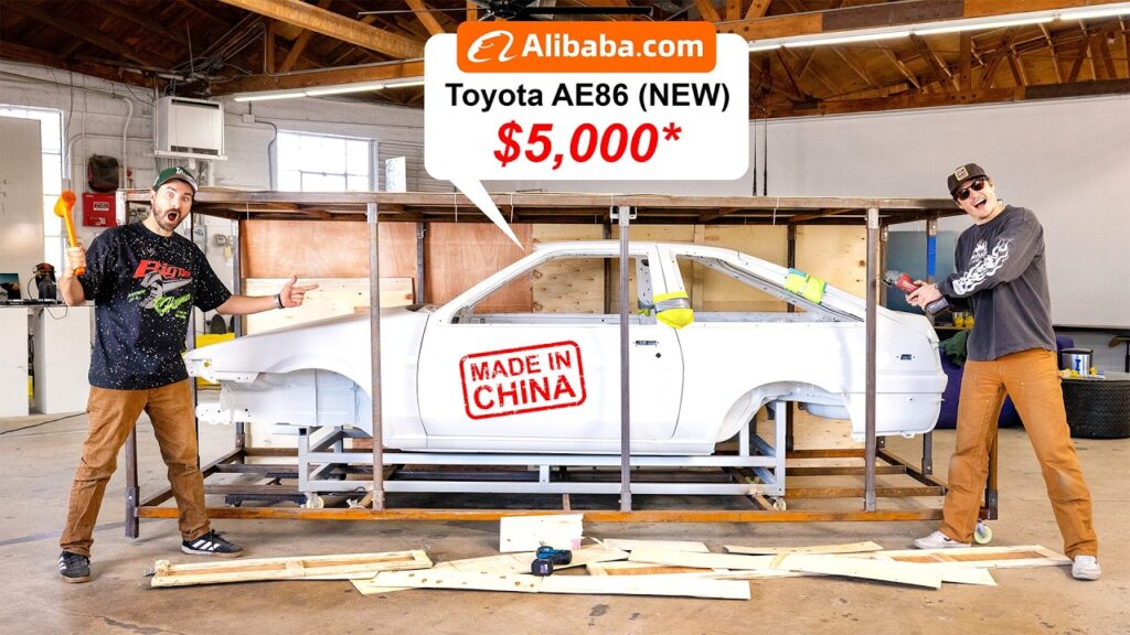 AE86 Replika China Ini Akhirnya Jalan, Tapi Fitment-Nya Membuat Repot