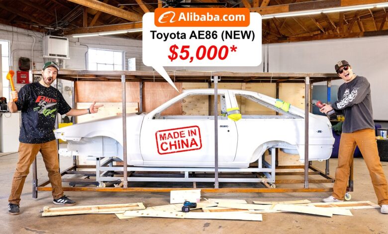 AE86 Replika China Ini Akhirnya Jalan, Tapi Fitment-Nya Membuat Repot