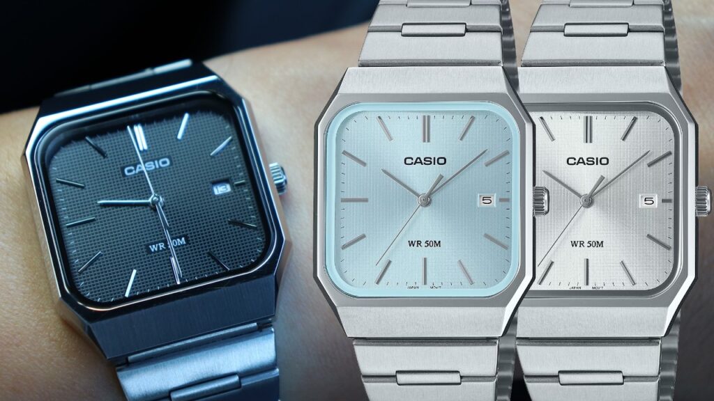 Casio MTP-B185 Tampil Tipis dan Bersih, Jam Kotak Sederhana Ini Justru Paling Masuk Akal