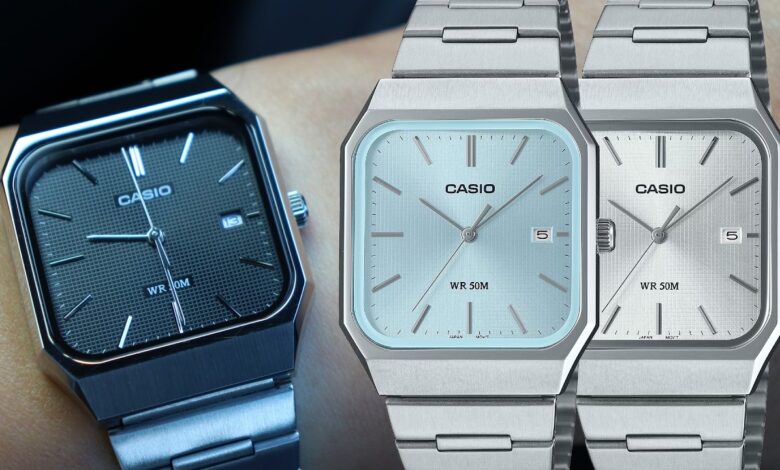 Casio MTP-B185 Tampil Tipis dan Bersih, Jam Kotak Sederhana Ini Justru Paling Masuk Akal