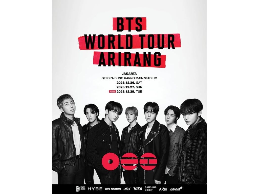 Tiket VIP BTS Jakarta Ludes Dalam Sejam, Antrean General Sale Tembus 1 Juta Akun