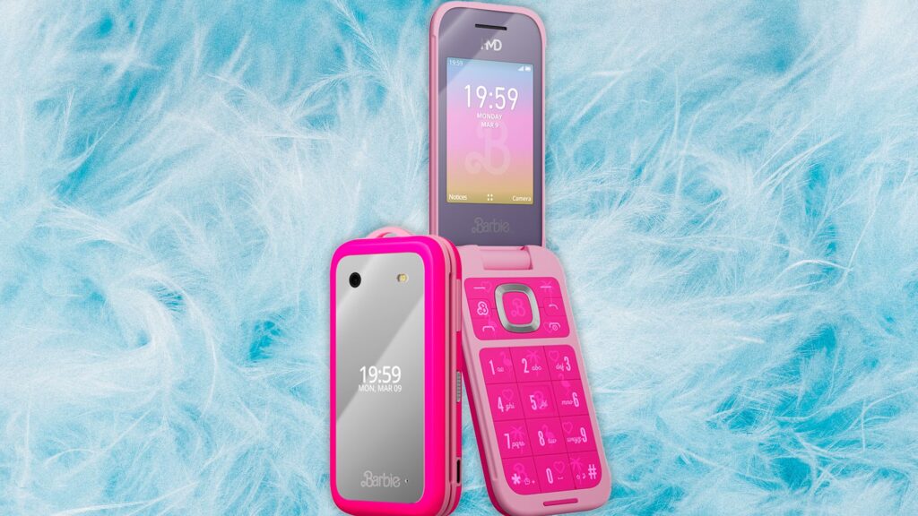 HMD Barbie Phone 4G Mengubah Ponsel Fitur Jadi Aksesori Retro yang Penuh Gaya