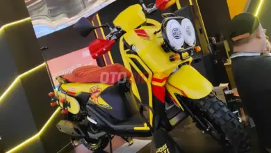 Yamaha Gear Ultima Disulap Jadi Skutik Adventure, Nuansa Reli Klasik Langsung Terlihat