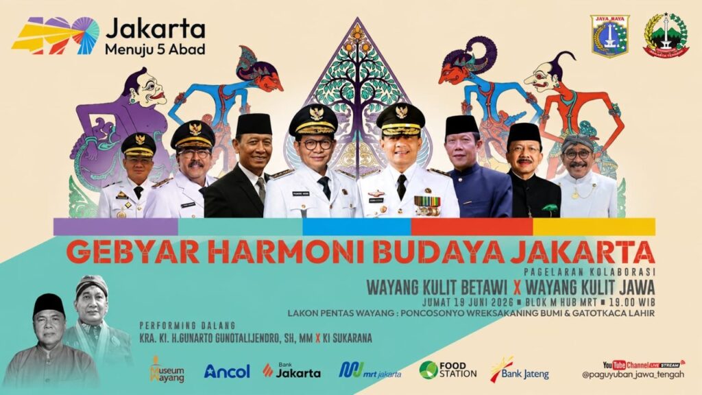 Wayang Betawi-Jawa Tengah Satu Panggung di Blok M, Generasi Muda Ikut Terpikat