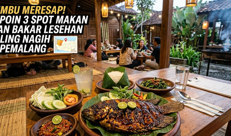 3 Spot Ikan Bakar Lesehan di Pemalang Ini Bikin Bumbu Meresap Sampai Dalam