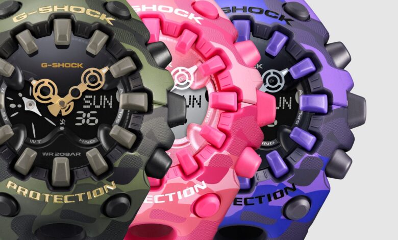 4 G-Shock Bold Camo Hadir dengan Emas Tersembunyi, Ini Bedanya di Tiap Model