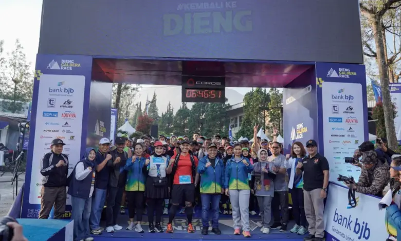 Dieng Dibanjiri 2.000 Pelari, Bank bjb Kerek Sport Tourism ke Panggung Lebih Besar