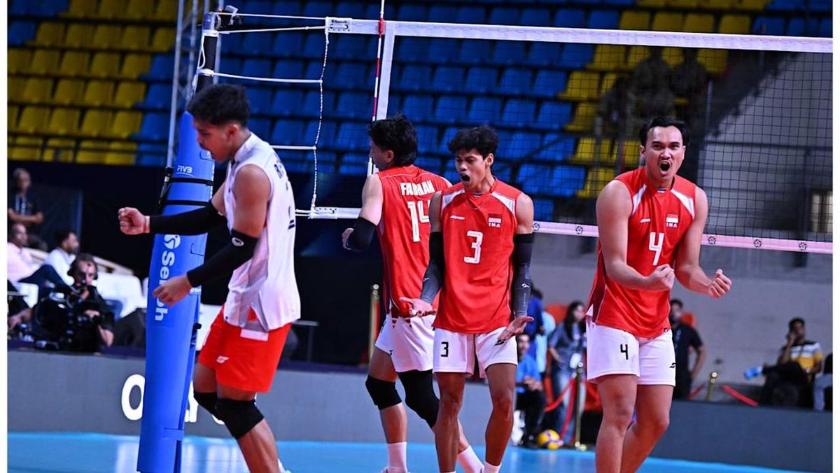 Fauzan Nibras Jadi Pembeda, Indonesia Taklukkan Qatar Lewat Drama 5 Set
