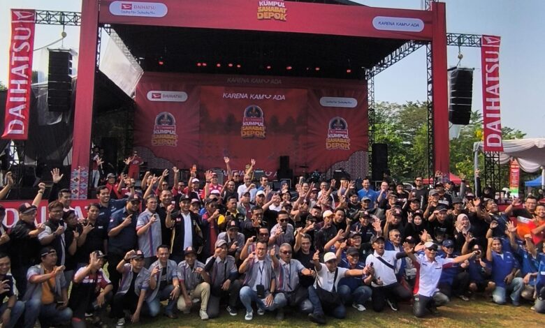 Daihatsu Hadirkan Pesta Komunitas di Depok, UMKM dan Warga Ikut Terlibat