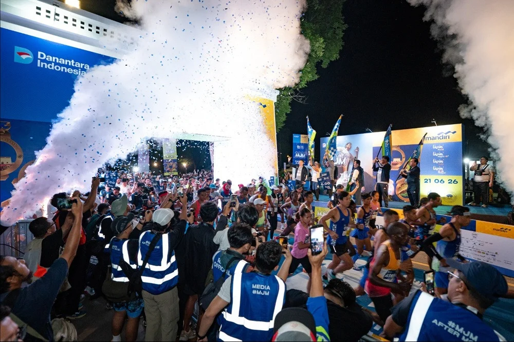 Prambanan Tak Lagi Sekadar Lintasan, Mandiri Jogja Marathon 2026 Dorong UMKM dan Desa