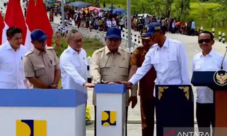 1.151 Km Jalan Daerah Dibuka, Prabowo Pasang Taruhan Besar pada Biaya Logistik
