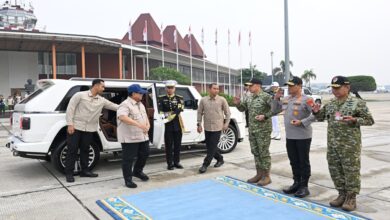 Prabowo Tancap Dua Agenda di Jatim, Jalan 1.151 Km Diresmikan di Sampang